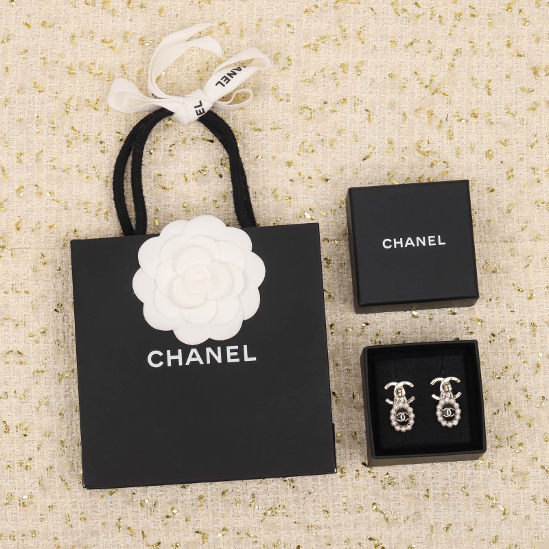 Ch*el earrings